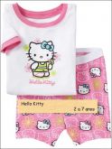 Pijama Hello Kitty (com shorts)