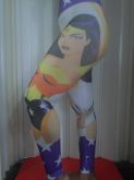 Calça leagging feminina- Mulher Maravilha